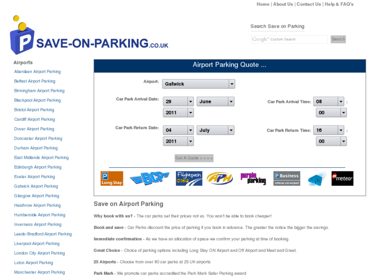 www.save-on-parking.co.uk