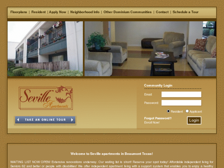 www.sevilleseniorapts.com