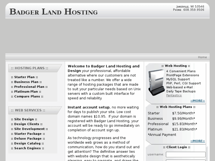 www.badgerlandhosting.com