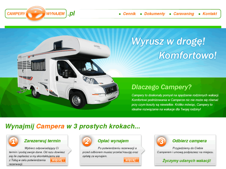 www.campery-wynajem.pl