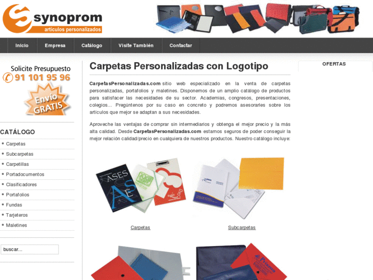 www.carpetaspersonalizadas.com