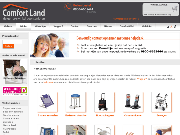 www.comfortland.nl