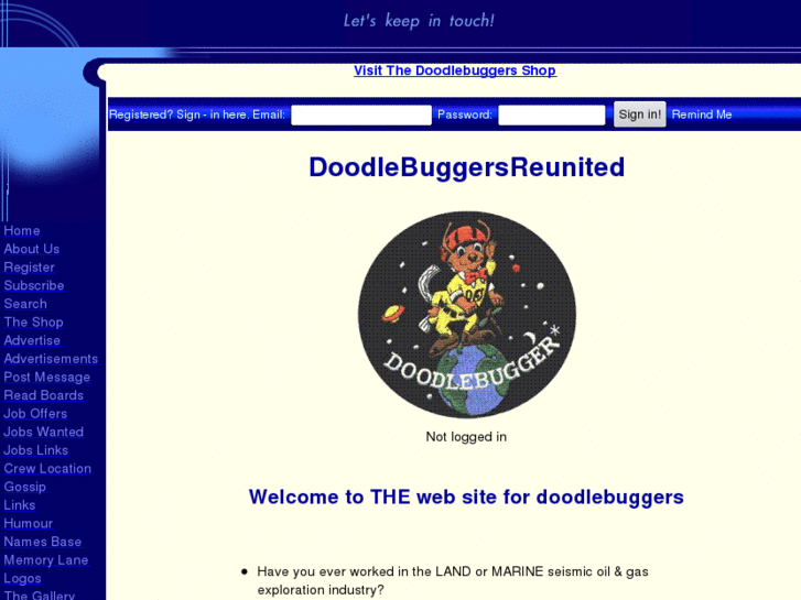 www.doodlebuggersreunited.com