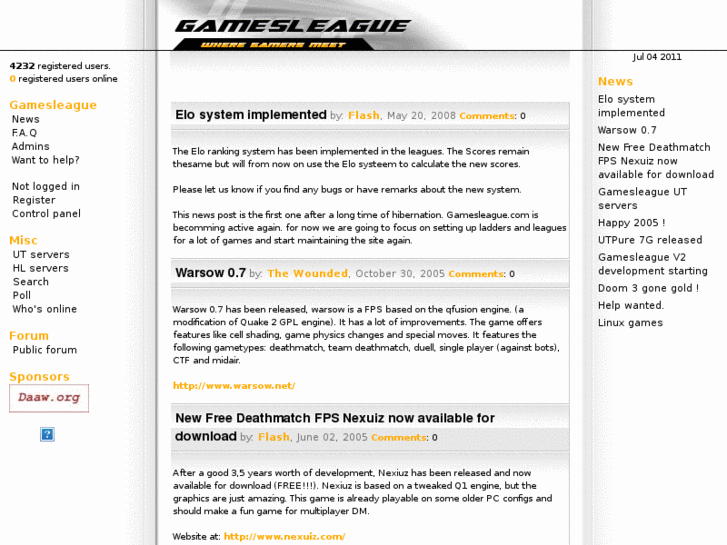 www.gamesleague.com