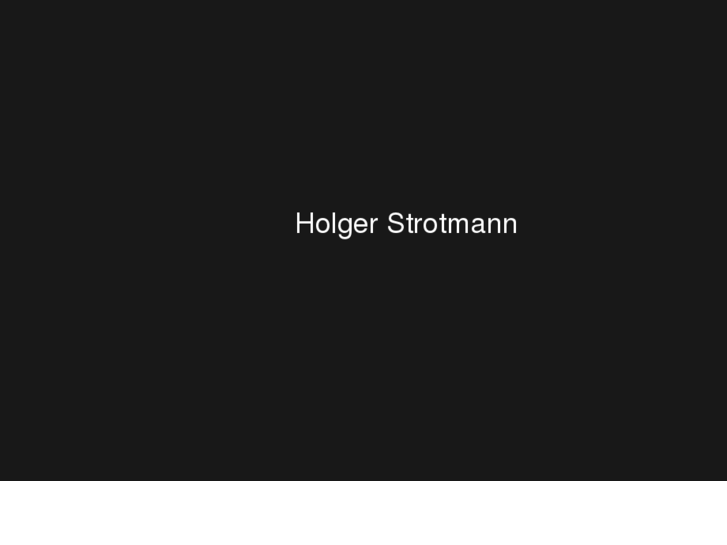 www.holger-strotmann.com