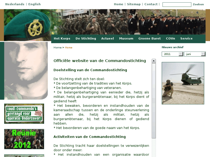 www.korpscommandotroepen.nl