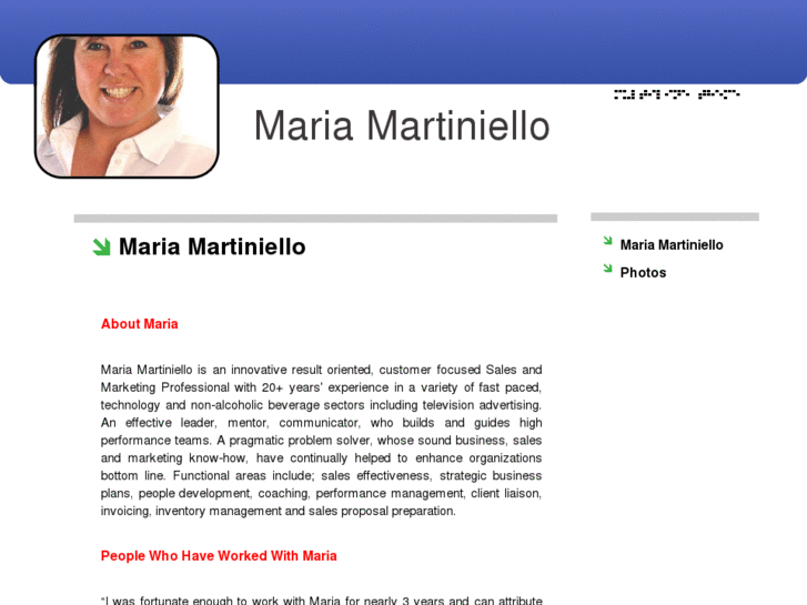 www.mariamartiniello.com