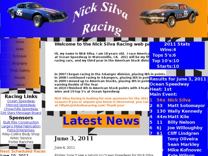 www.nicksilvaracing.com