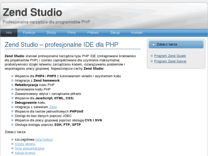 www.zend-studio.pl