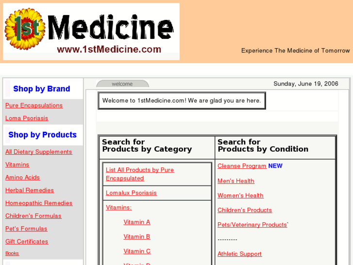 www.1stmedicine.com