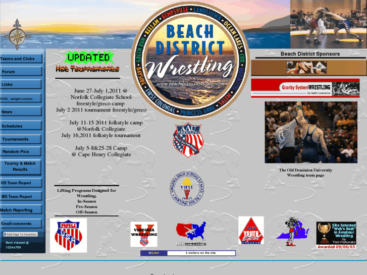 www.beachdistrictwrestling.com