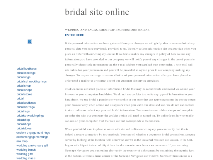 www.bridal-site-online.com