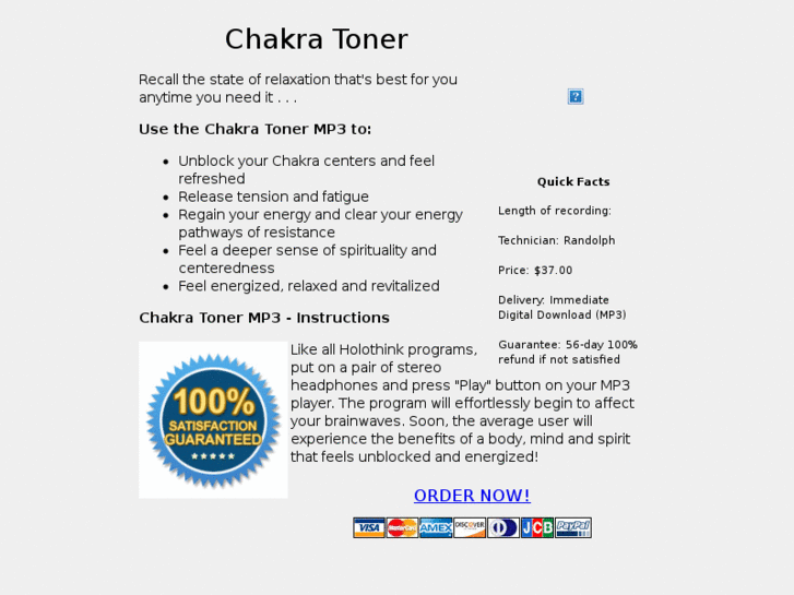 www.chakratoner.com