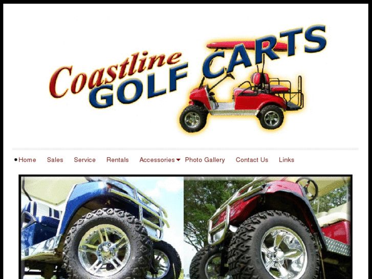 www.coastlinegolfcarts.com