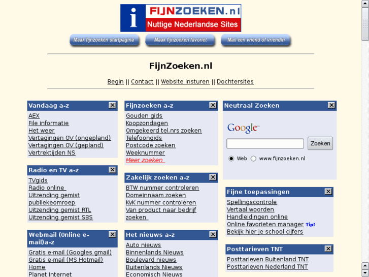 www.fijnzoeken.nl