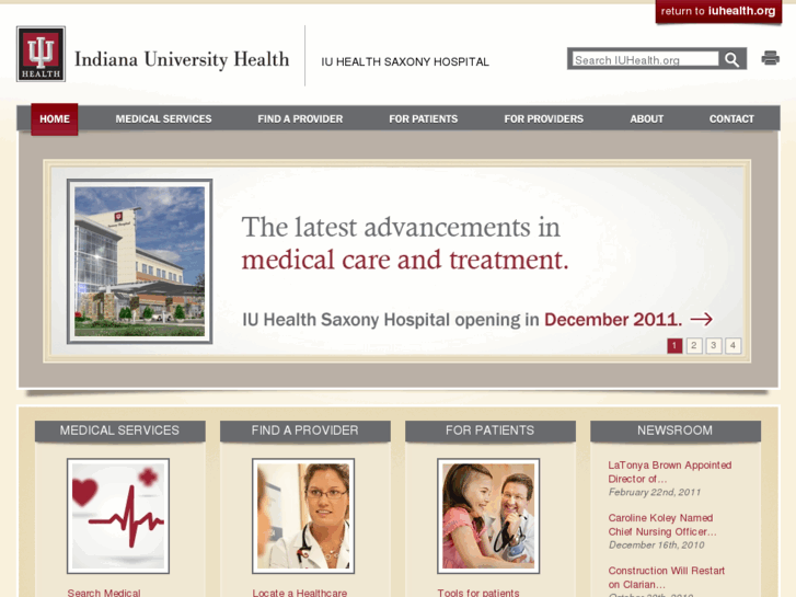 www.indianauniversityhealthsaxony.biz