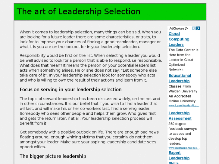 www.leadershipselection.com