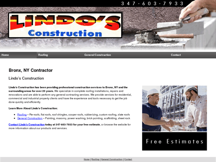 www.lindosconstruction.com