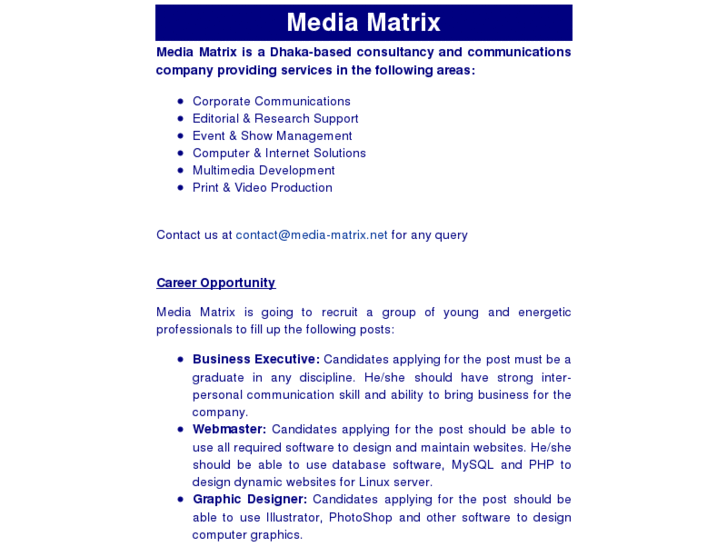 www.media-matrix.net