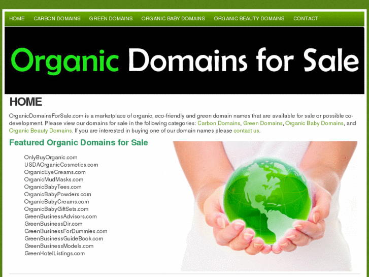 www.organicdomainsforsale.com