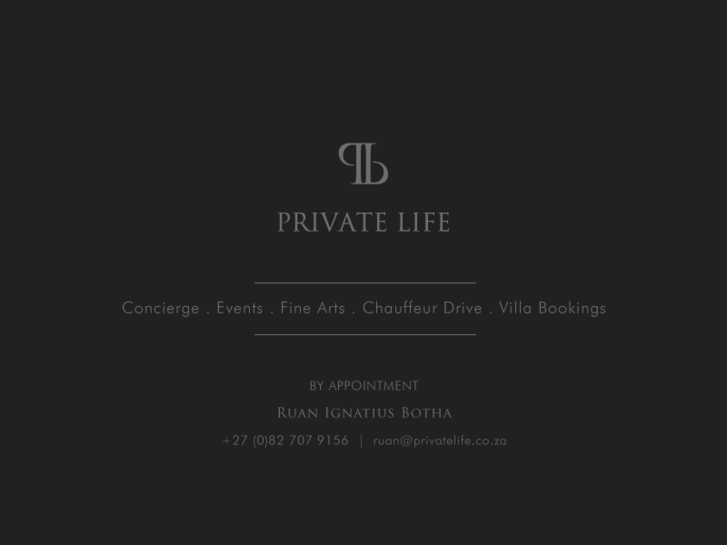 www.privatelife.co.za