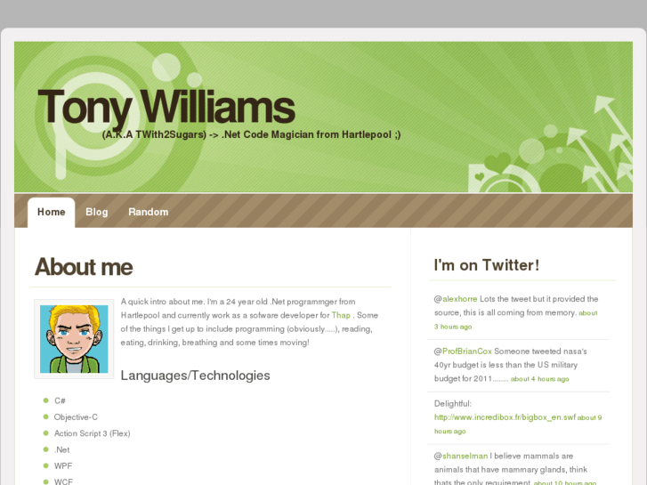 www.tonywilliams.me.uk