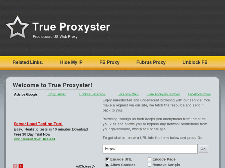 www.trueproxyster.info