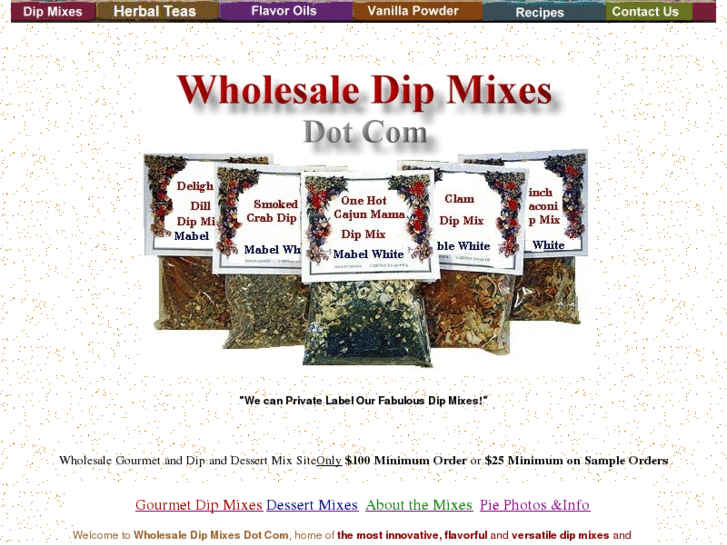 www.wholesaledipmixes.com