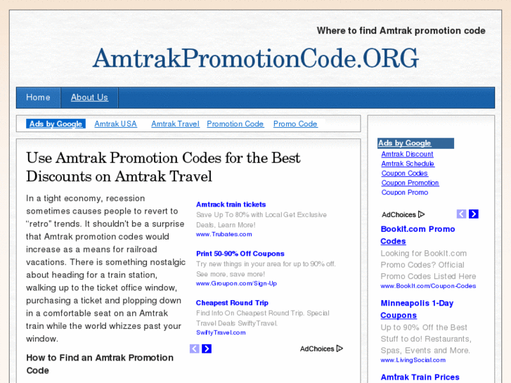 www.amtrakpromotioncode.org
