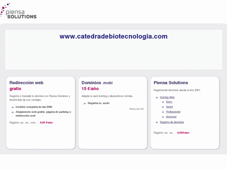 www.catedradebiotecnologia.com
