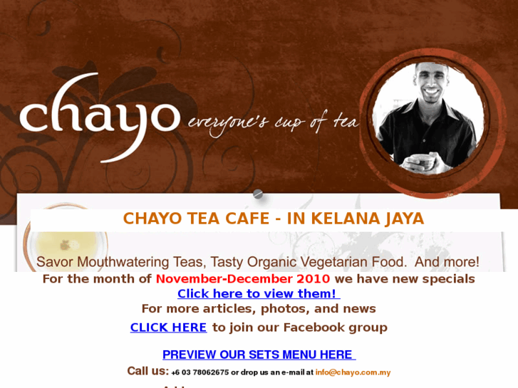 www.chayocafe.com