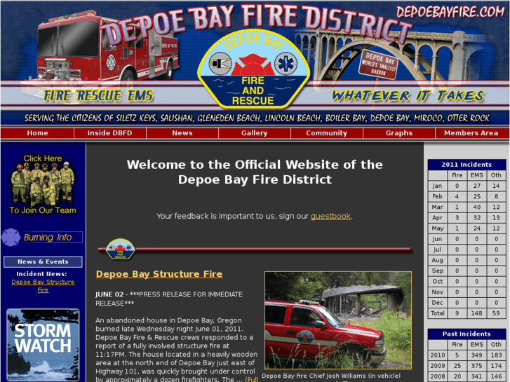 www.depoebayfire.com