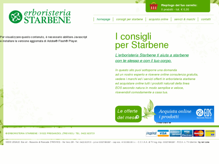 www.erboristeriastarbene.com