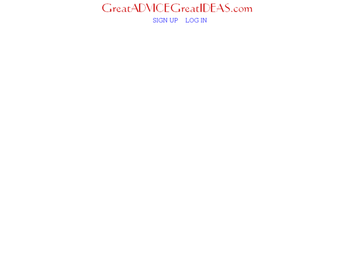 www.greatadvicegreatideas.com