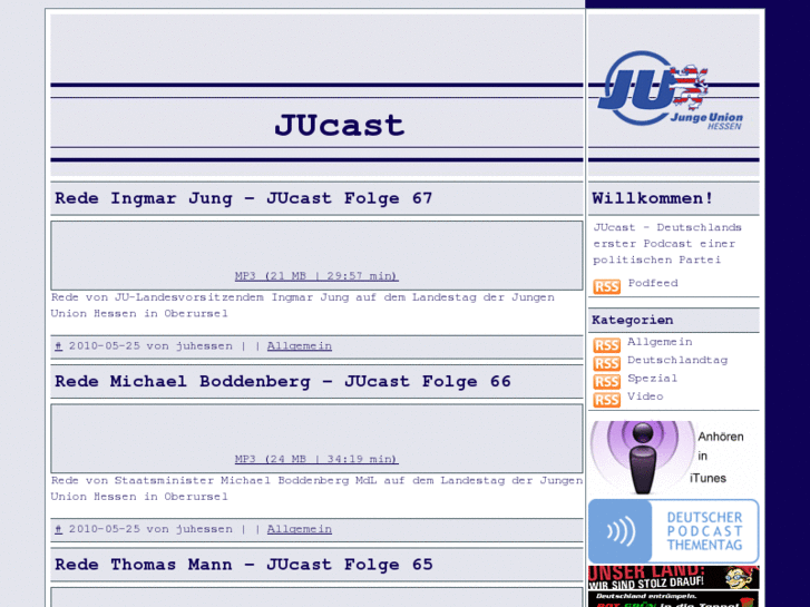 www.jucast.de