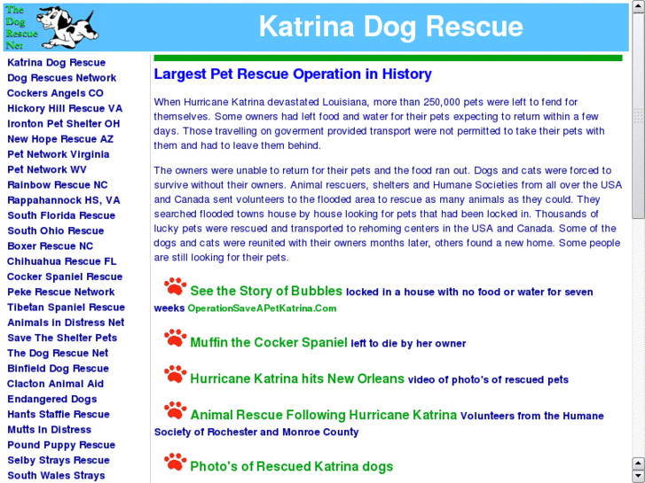 www.katrinadogrescue.org