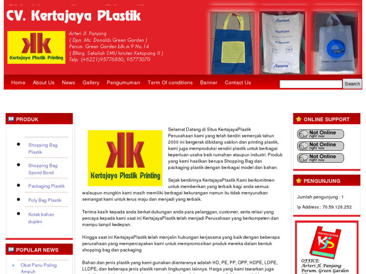 www.kertajayaplastik.com