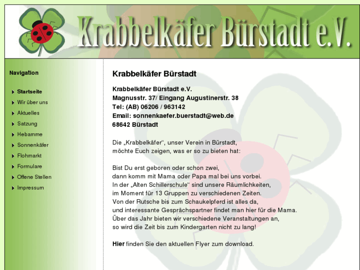 www.krabbelkaefer-buerstadt.de