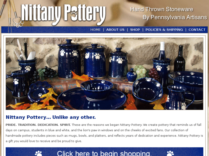 www.nittanypottery.com