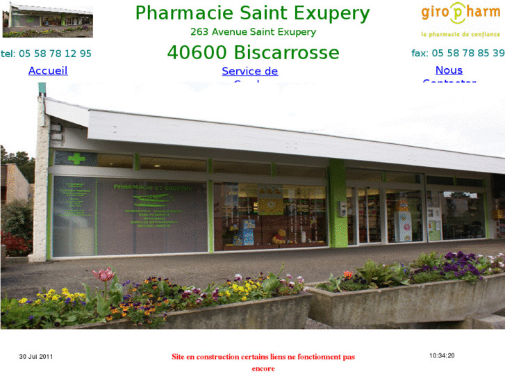 www.pharmacie-saint-exupery.com
