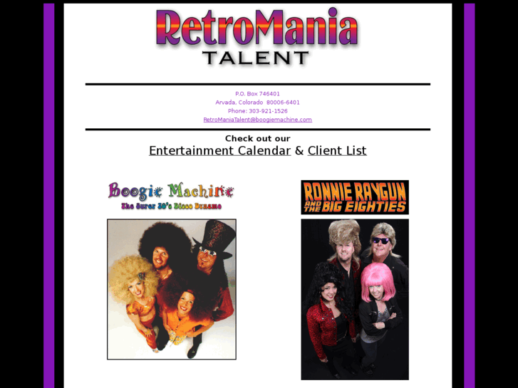 www.retromaniatalent.com