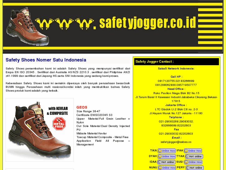 www.safetyshoesindonesia.com