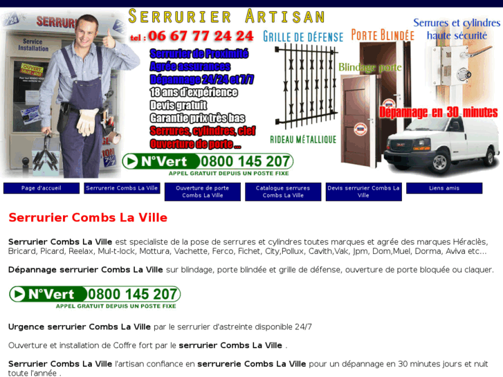 www.serruriers-combs-la-ville.net