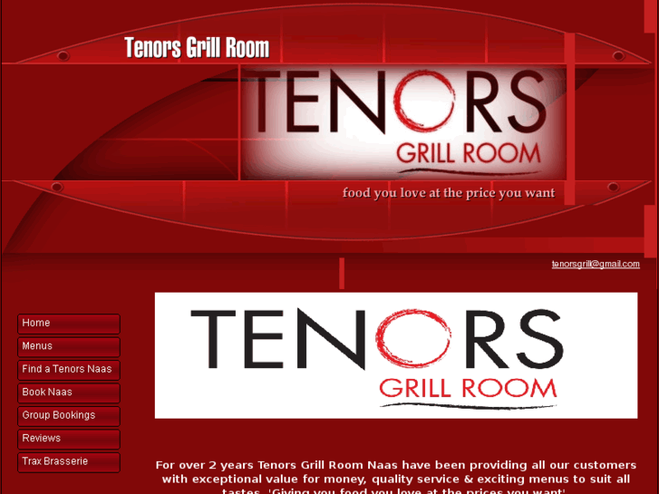 www.tenorsgrillroom.ie