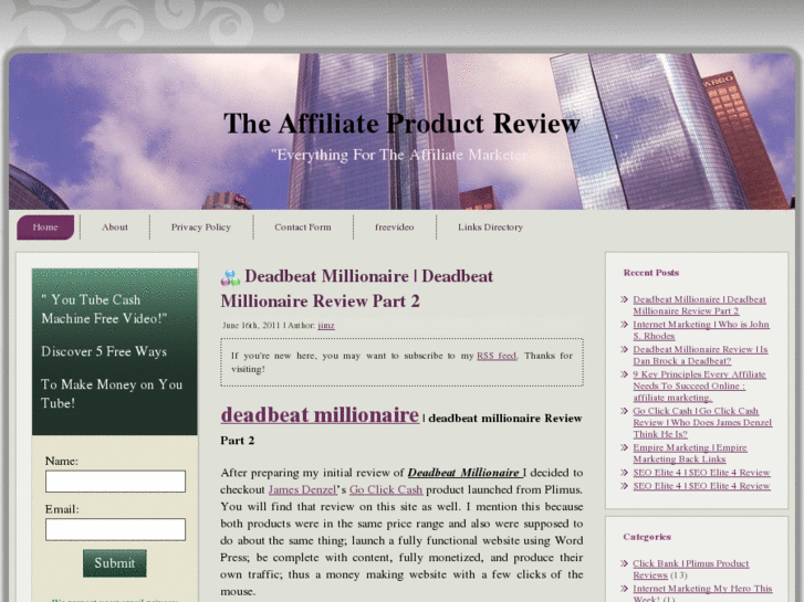 www.theaffiliateproductreview.com