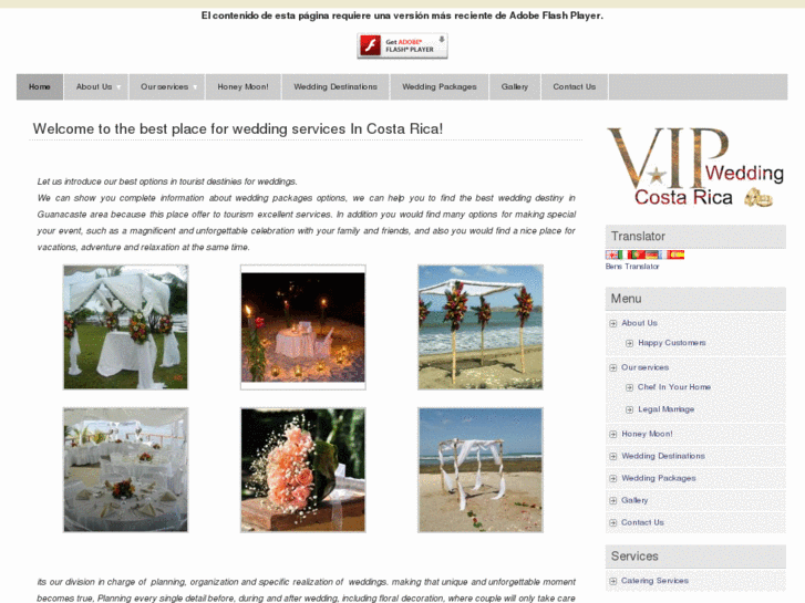 www.vipweddingcr.com