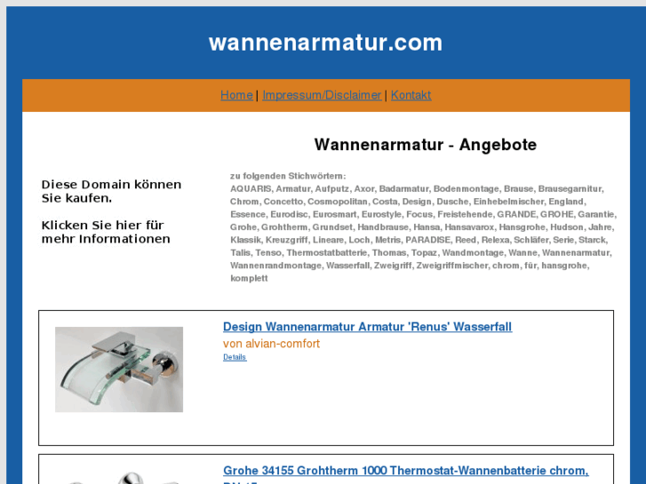 www.wannenarmatur.com