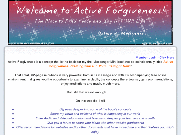 www.activeforgiveness.com