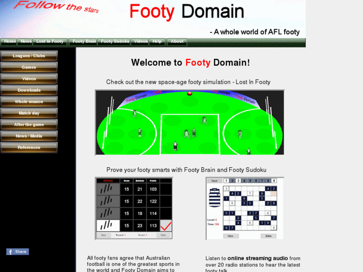 www.footydomain.com