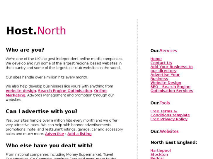 www.hostnorth.co.uk